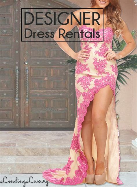 where to rent designer dresses.